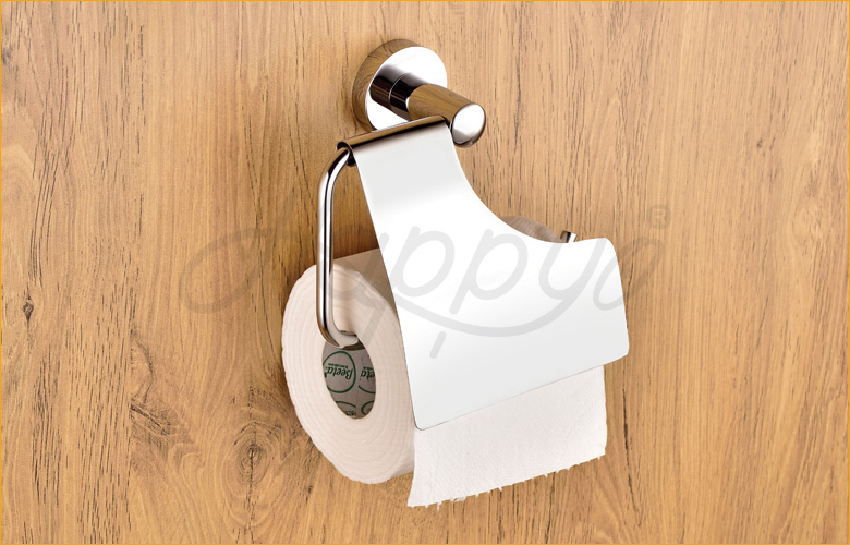 Brass Paper Holder with Lid