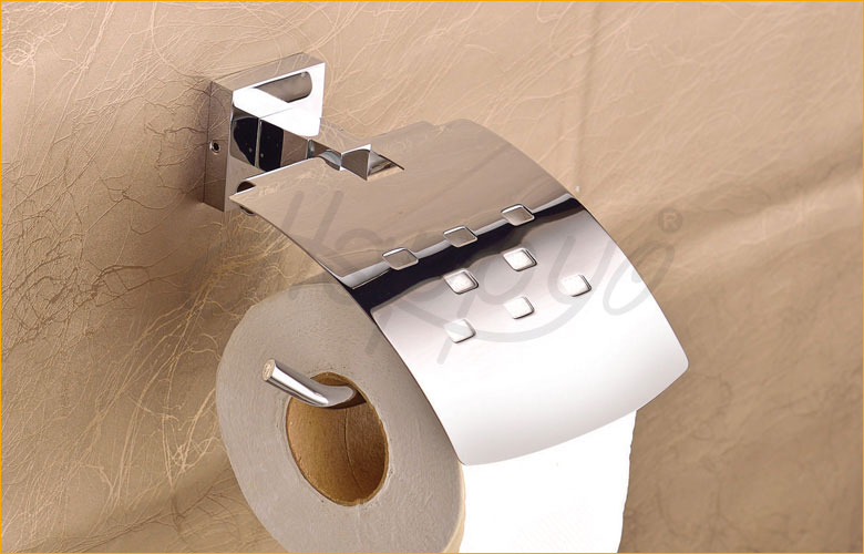 Brass Paper Holder with Lid