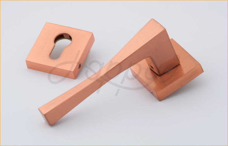 Matt Copper Gold Handle