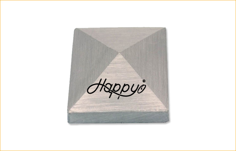 Brass Pyramid Mirror Cap
